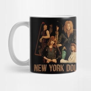Punk Royalty New York Dolls' Reign In Images Mug